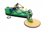 Preview: Bowell EFGCH+H70 Middle Duty Flail Mower With Side Shift For 40-70 HP Tractor with70cm hydraulic fence mower