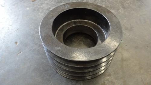 44 - untere Riemenscheibe für 4 Antriebsriemen BCRI-Serie