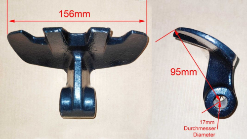 5 x  ca 1,2kg flail hammer - 2026 MFZpro / MXZpro