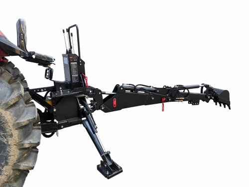 Bowell Heckbagger BH-7 für mittlere Traktoren bis 50 PS