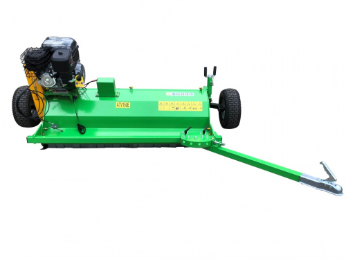 Bowell ATV Schlegelmäher Schlegelmulcher mit Benzinmotor & Anhängerkupplung