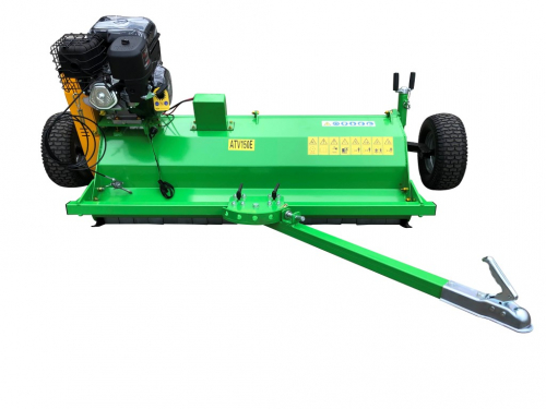 Bowell ATV Schlegelmäher Schlegelmulcher mit Benzinmotor & Anhängerkupplung