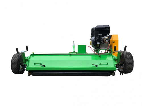 Bowell ATV Schlegelmäher Schlegelmulcher mit Benzinmotor & Anhängerkupplung