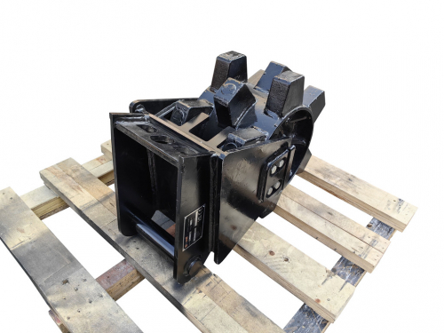 Preview: Bowell Compaction wheel from Hardox 500 for mini excavators with MS-01 or MS-03 interface