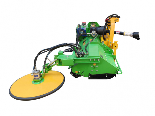 Bowell EFGCH+H70 Middle Duty Flail Mower With Side Shift For 40-70 HP Tractor with70cm hydraulic fence mower