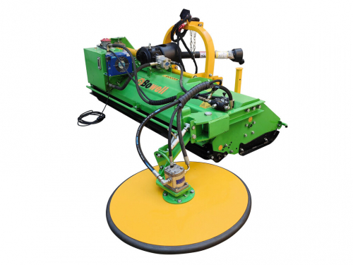 Bowell EFGCH+H70 Middle Duty Flail Mower With Side Shift For 40-70 HP Tractor with70cm hydraulic fence mower