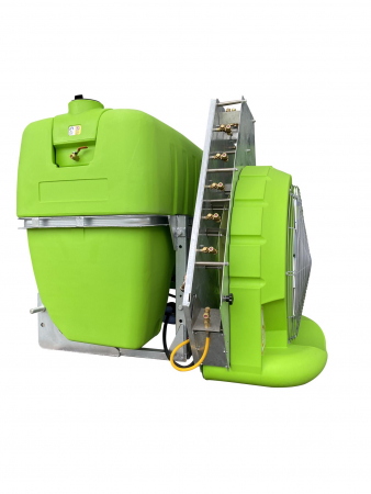 Bowell Taktor Feldspritze Gebläsespritze Anbauspritze 600 L