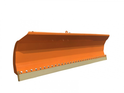 Bowell Schneeschild Räumschild  mit Pendelausgleich - Kat 1 / Kat 2 / Euro Frontlader Universal-Adapter - PU Schürfleiste - lieferbar als 160/180/200/220/240 cm