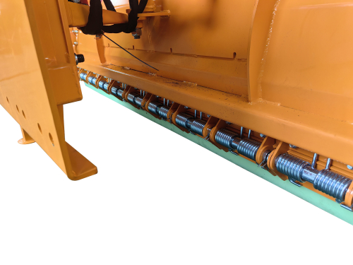 Preview: Bowell Schneeschild Räumschild mit Pendelausgleich - diverse Anbau-Adapter lieferbar - PU Schürfleiste - lieferbar als 160/180/200/220/240 cm