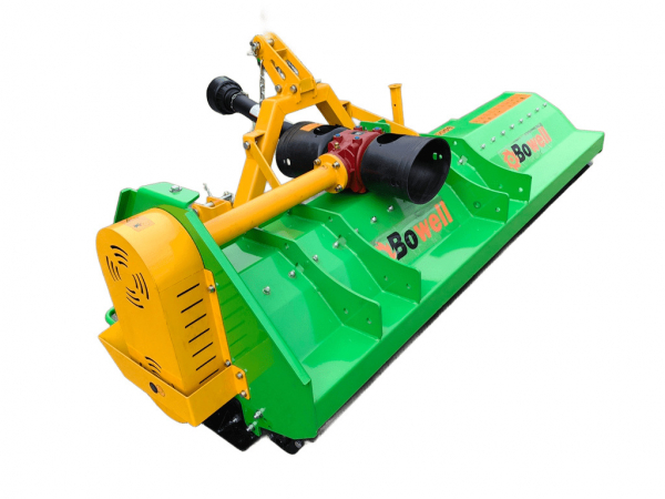 Bowell EFMEpro professioneller mittelschwerer Front- / Heck-Schlegelmulcher - auch mit Seitenverschiebung für 40-75 PS Traktor