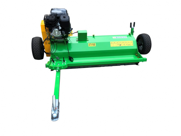 Bowell ATV Schlegelmäher Schlegelmulcher mit Benzinmotor & Anhängerkupplung