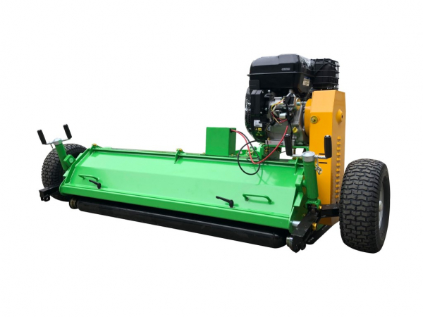 Bowell ATV Schlegelmäher Schlegelmulcher mit Benzinmotor & Anhängerkupplung