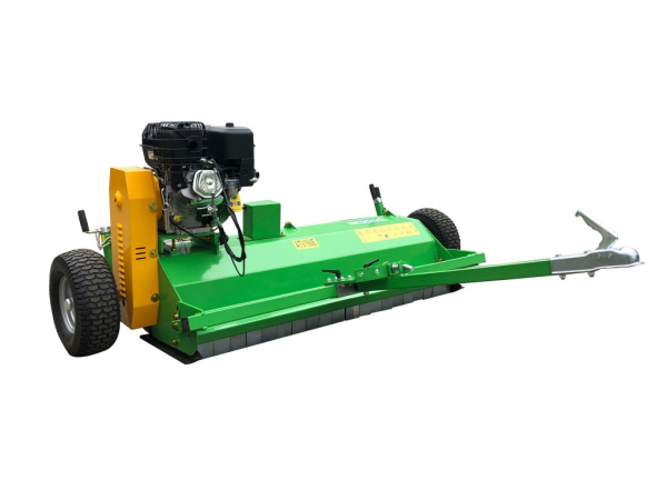 Bowell ATV Schlegelmäher Schlegelmulcher mit Benzinmotor & Anhängerkupplung