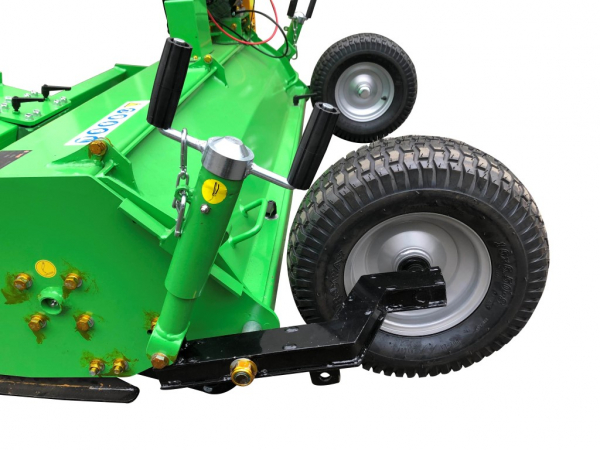 Bowell ATV Schlegelmäher Schlegelmulcher mit Benzinmotor & Anhängerkupplung