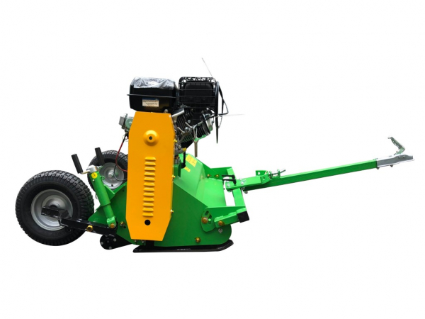 Bowell ATV Schlegelmäher Schlegelmulcher mit Benzinmotor & Anhängerkupplung