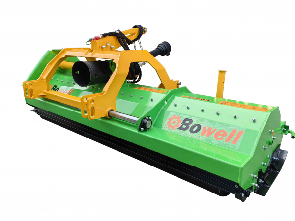 Bowell EFMEpro professioneller mittelschwerer Front- / Heck-Schlegelmulcher - auch mit Seitenverschiebung für 40-75 PS Traktor
