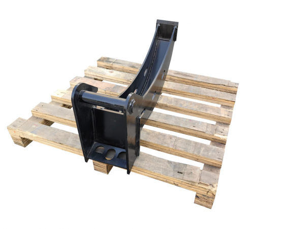 Bowell Cable bucket, tele bucket, banana bucket with cutting edge for mini excavators with MS-01 or MS-03 interface - width 13 cm