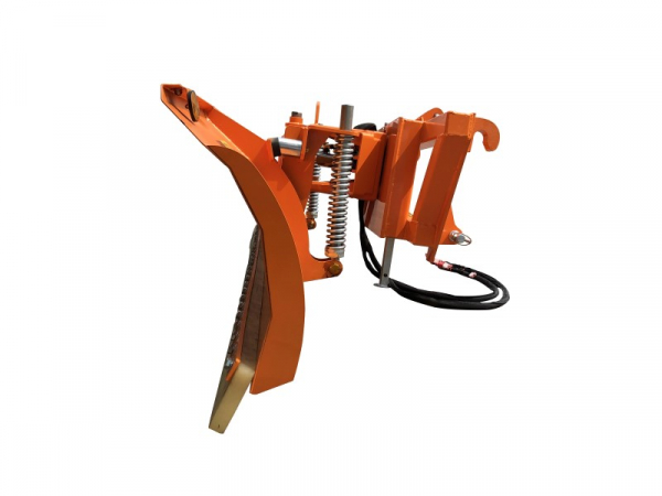 Bowell Schneeschild Räumschild  mit Pendelausgleich - Kat 1 / Kat 2 / Euro Frontlader Universal-Adapter - PU Schürfleiste - lieferbar als 160/180/200/220/240 cm