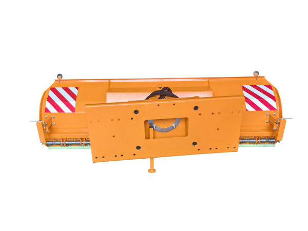 Bowell Schneeschild Räumschild mit Pendelausgleich - diverse Anbau-Adapter lieferbar - PU Schürfleiste - lieferbar als 160/180/200/220/240 cm