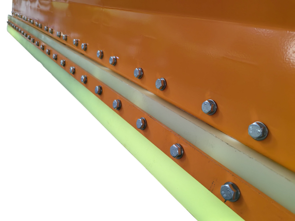 Bowell Schneeschild Räumschild mit Pendelausgleich - diverse Anbau-Adapter lieferbar - PU Schürfleiste - lieferbar als 160/180/200/220/240 cm