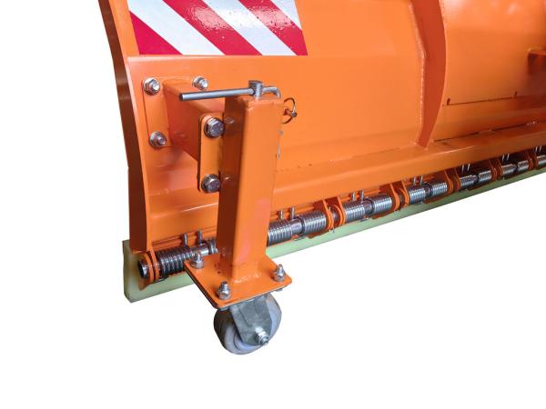 Bowell Schneeschild Räumschild mit Pendelausgleich - diverse Anbau-Adapter lieferbar - PU Schürfleiste - lieferbar als 160/180/200/220/240 cm