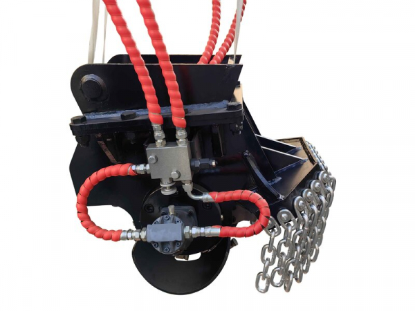 Bowell hydraulische Würzelfräse für Minibagger